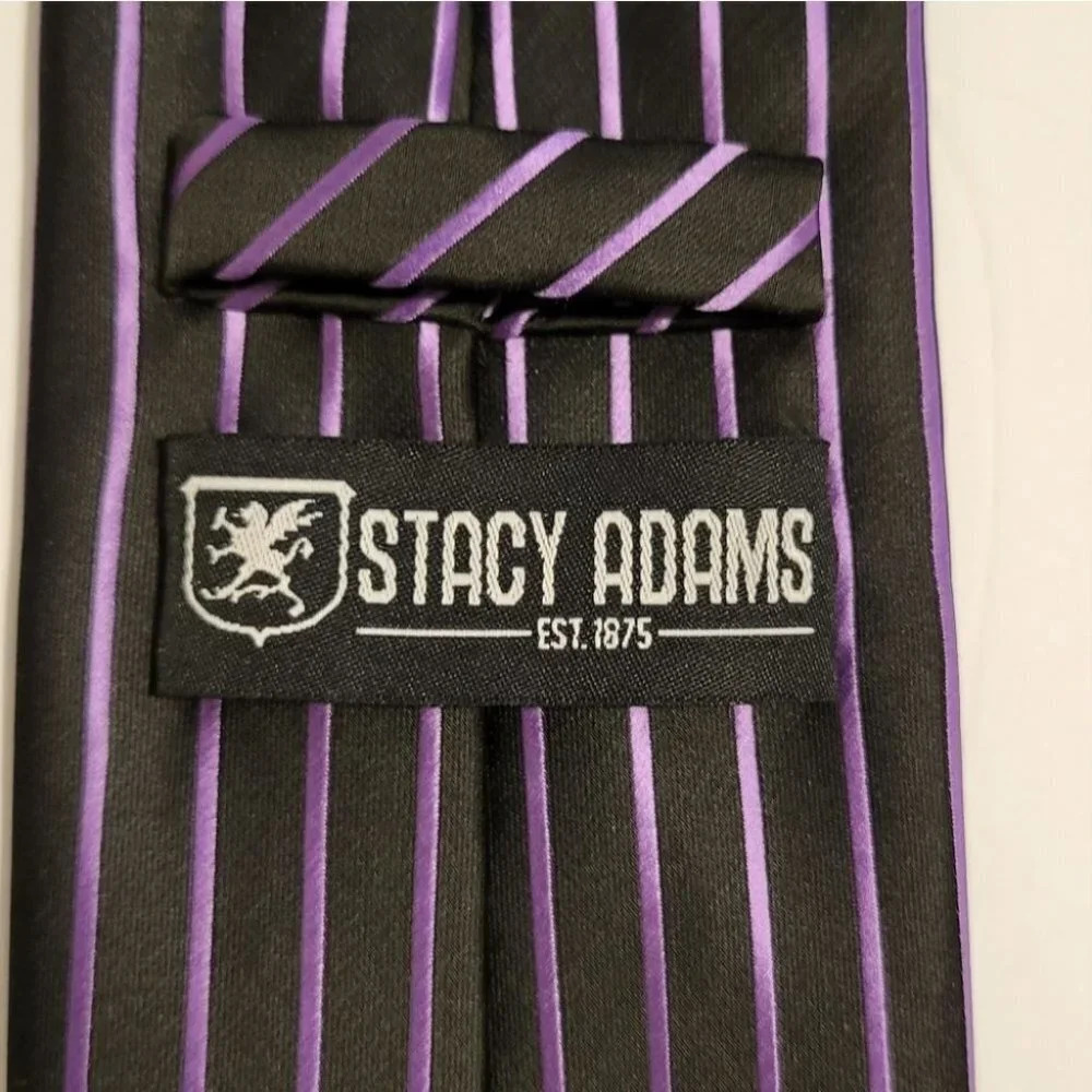 Men's Necktie Handkerchief Set by Stacy Adams - Picture 4 of 6